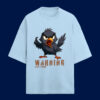 ⚡ “Warning – Loud & Moody” Oversized Tee 🐦🔥