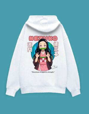 Nezuko Cute Anime Oversized Hoodie 💕