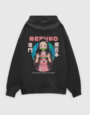 Nezuko Cute Anime Oversized Hoodie 💕