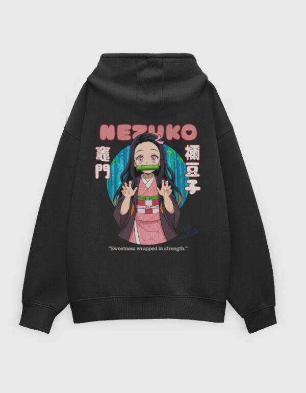 Nezuko Cute Anime Oversized Hoodie 💕