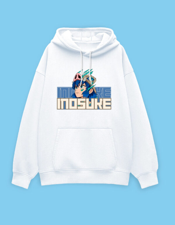 Inosuke Beast Mode Anime Hoodie 🐗🔥