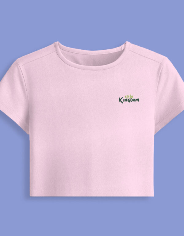 Cloth Kingdom Gen Z Crop Baby Tee 💖