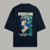 Inosuke Anime Oversized Terry T-Shirt