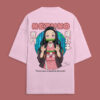 Nezuko Anime Oversized Terry T-Shirt