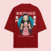 Nezuko Anime Oversized Terry T-Shirt