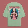 Nezuko Anime Oversized Terry T-Shirt