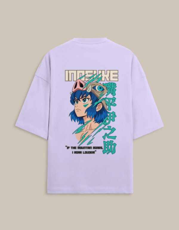 Inosuke Anime Oversized Terry T-Shirt