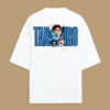 Tanjiro Anime Oversized Terry T-Shirt