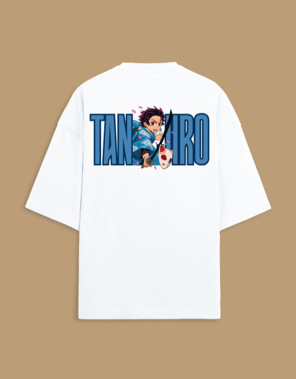 Tanjiro Anime Oversized Terry T-Shirt