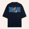 Tanjiro Anime Oversized Terry T-Shirt
