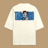 Tanjiro Anime Oversized Terry T-Shirt