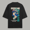 Inosuke Anime Oversized Terry T-Shirt