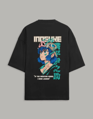 img_f08696adf28e9d.jpg Inosuke Anime Oversized Terry T-Shirt