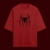 Premium Spider Graphic Oversized T-Shirt 🕷️