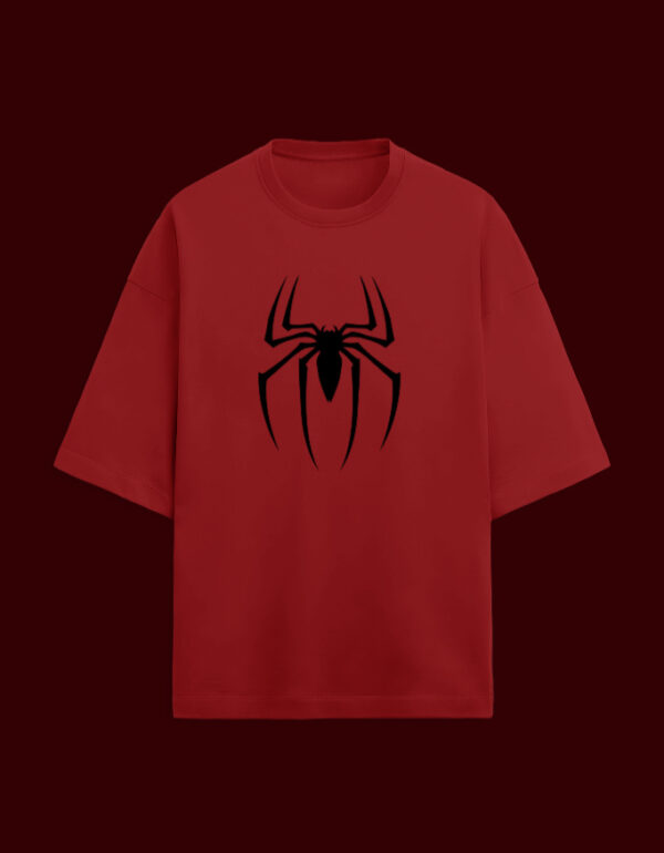 Premium Spider Graphic Oversized T-Shirt 🕷️