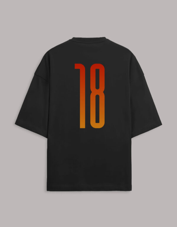 GOAT 18 Cricket Inspired Oversized T-Shirt