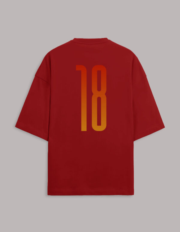 GOAT 18 Cricket Inspired Oversized T-Shirt