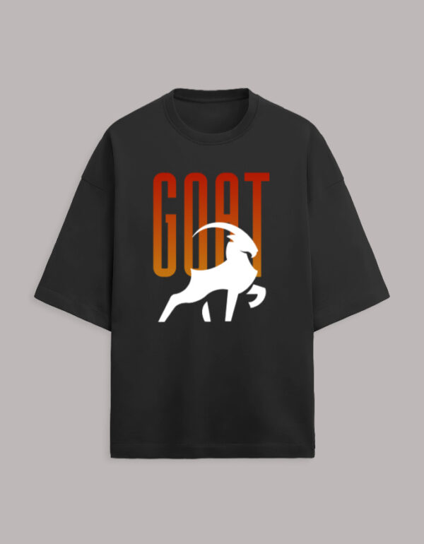 GOAT 18 Cricket Inspired Oversized T-Shirt