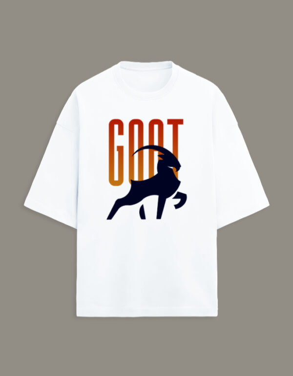 GOAT 18 Cricket Inspired Oversized T-Shirt